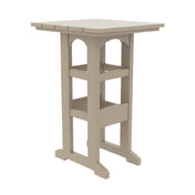 Plantation Prestige Commercial Furniture 3212826-01 STD Durawood Bar Table 28" X 26" Square