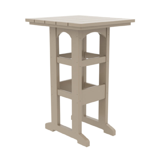 Plantation Prestige Commercial Furniture 3212826-01 STD Durawood Bar Table 28" X 26" Square