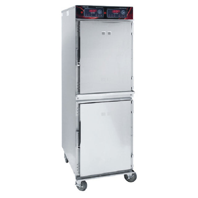 Cres Cor 1200CHSS2DE Cook-N-Hold Cabinet Mobile Two Compartment