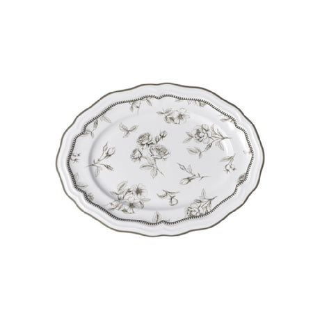 Steelite 62536FP818 Oval Platter 9.0" X 6.75" X 0.875" Adelina