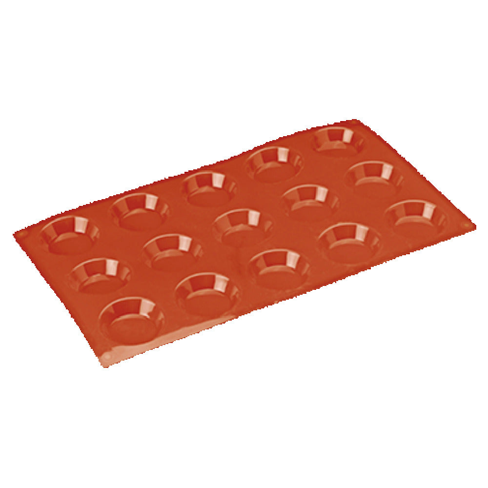 Paderno 47742-16 Mold Tartlet (15) 2" Dia. X 1/2"H Molds