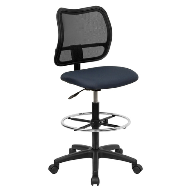 Flash Furniture WL-A277-NVY-D-GG Swivel Drafting Stool 40-1/4" To 45-1/4" Adjustable Height