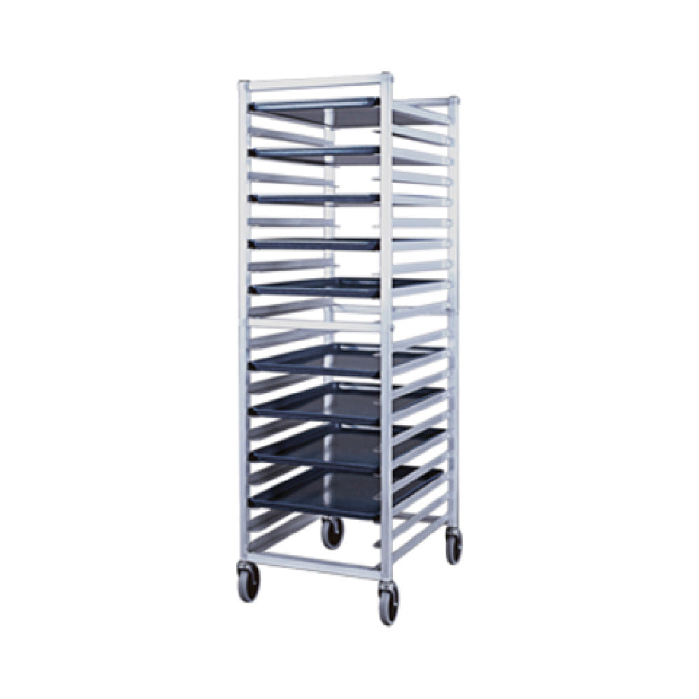 New Age Industrial 6301 Bun Pan Rack Full Height Open Sides