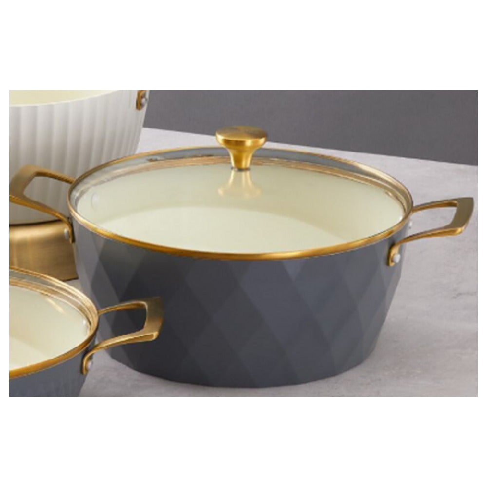 Spring USA 8858-9-28 - Buffet Chafer Dish, 7 Qt, Gray