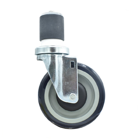 BK Resources 5SBR-4RA-PLY - Swivel Caster, 2" Expanding Stem, 5" Polyolefin Wheel