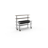 Steelite MGCMLC03MSXW Mogogo Buffet Solutions Modular Pro Back Bar 5-tier 71" X 29-1/2" X 60-1/2"
