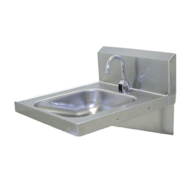 Advance Tabco 7-PS-26 ADA Compliant Hand Sink Wall Mounted 14" Wide X 16" Front-to-back X 5" Deep