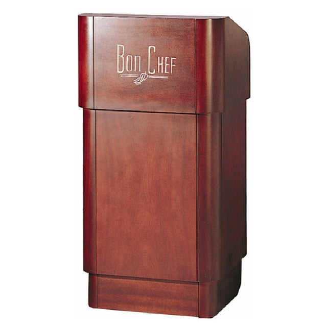 Bon Chef 50240 Traditional Style Podium 25"W X 20"D X 48"H Walnut Mahogany