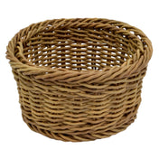 Bauscher Hepp W250 - Wicker Basket, 7" Dia. X 3-3/4"H, Round