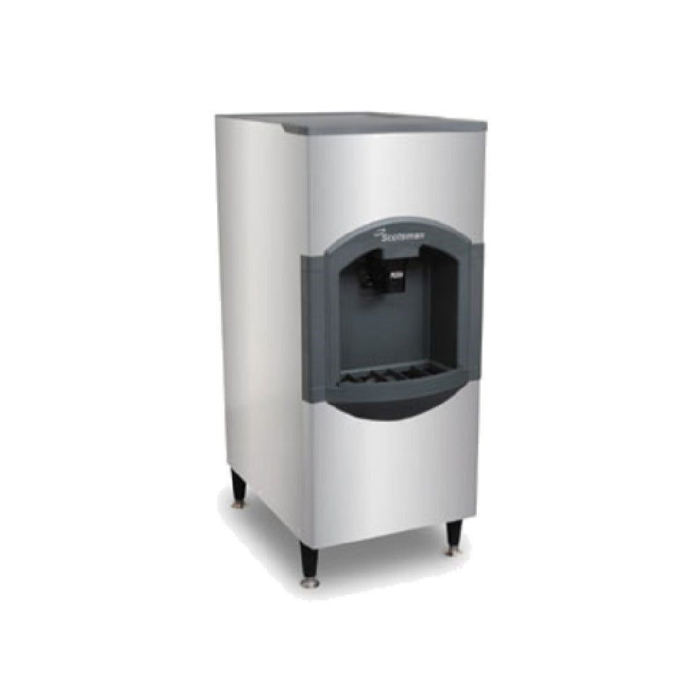 Scotsman HD22B-1 IceValet® Hotel/Motel Ice Dispenser Floor Model Push Dispensing