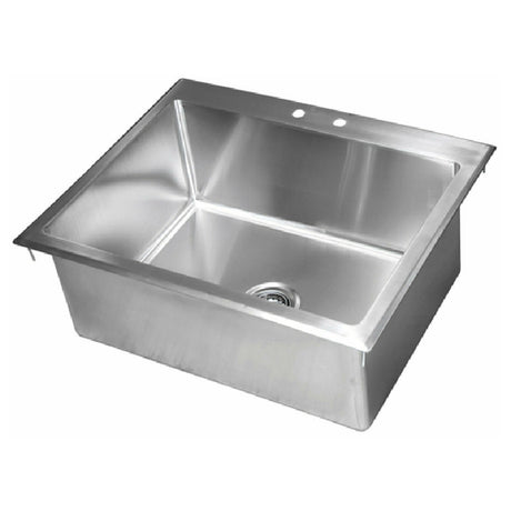 John Boos PB-DISINK282012-X Pro-Bowl Drop-In Sink 1-compartment 31-5/8"W X 25-5/8"D X 12"H Overall Size