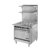 American Range HD34-6-1C_LP - Medallion Professional Heavy Duty Range, Gas, 34"