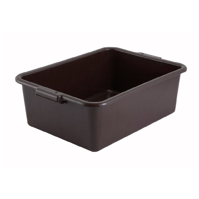 Winco PL-7B Dish Box 21-1/2" X 15" X 7" 1-compartment