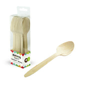 PacknWood 8NPCVB3E - WOODSY Wooden Spoon, 6.22", Disposable (Per Case = 500 Each)