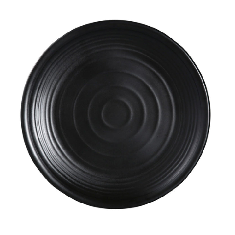 Yanco BP-1012 Black Pearl Plate 12" Dia. Round