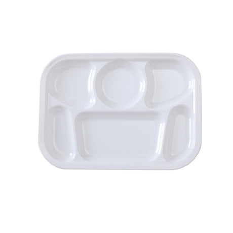 Yanco NS-803W Nessico Compartment Platter 13"L X 9-1/2"W 6-compartments