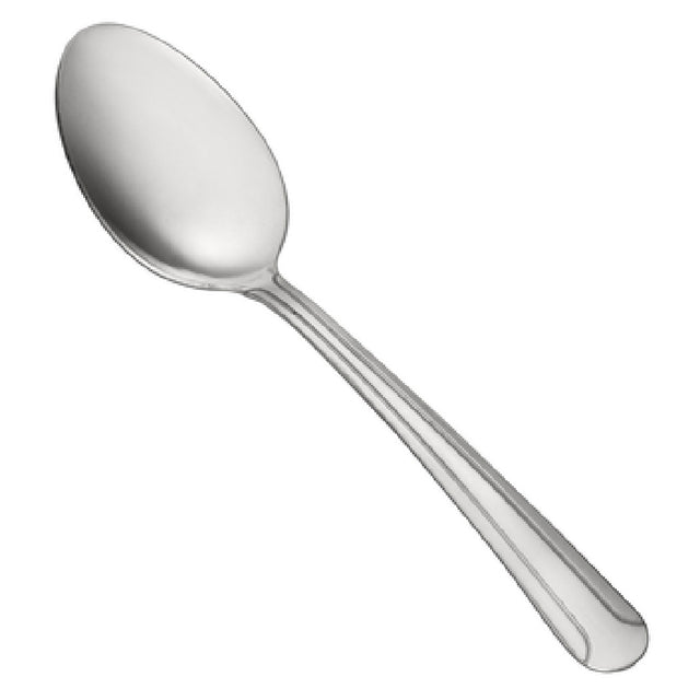 CAC China 1001-01 Dominion Teaspoon 5-7/8"L Medium Weight