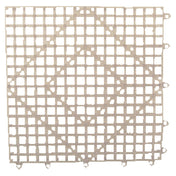 Franklin Machine Products 280-1412 San Jamar® Versa-Mat® Bar Mat Tile/Shelf Liner 12" X 12" Rubber