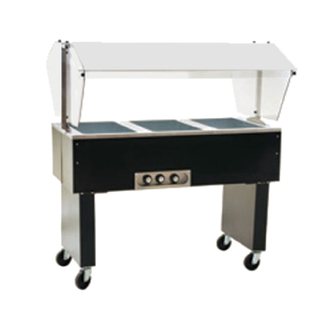 Eagle BPDHT2-208 Deluxe Service Mate Portable Buffet Hot Food Table Electric