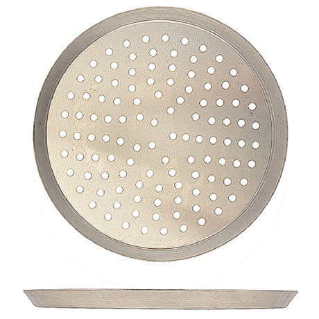 Franklin Machine Products 137-1600 Heavy-Duty Perforated Nesting Pan 13" OD 11/16" Deep