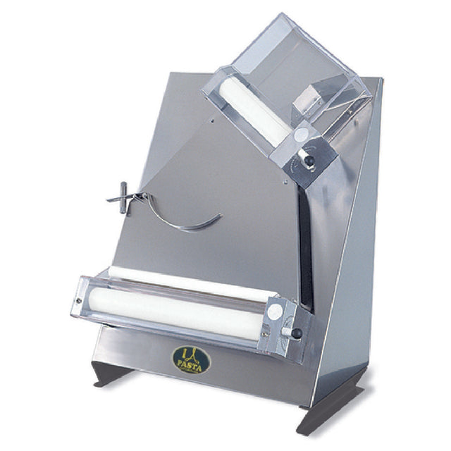 Arcobaleno Pasta Equipment APS160 Pizza & Bread Dough Sheeter Countertop Sheets Dough Balls Up To 16" In Diameter