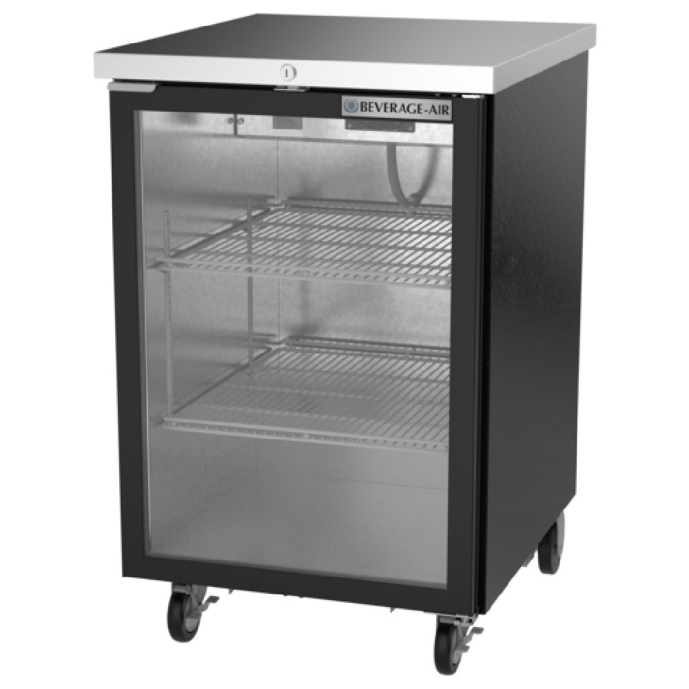 Beverage Air BB24HC-1-FG-B Refrigerated Food Rated Back Bar Storage Cabinet One-section