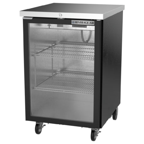 Beverage Air BB24HC-1-FG-B Refrigerated Food Rated Back Bar Storage Cabinet One-section