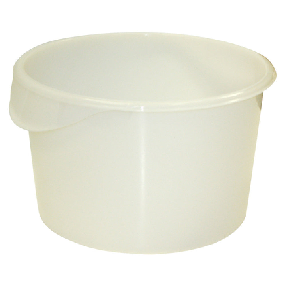 Rubbermaid FG572600WHT - Storage Container, 12 Quart, 13-1/8" Dia. X 8-1/8"H