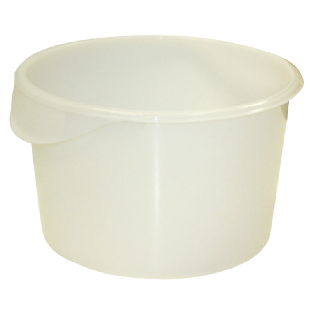 Rubbermaid FG572600WHT - Storage Container, 12 Quart, 13-1/8" Dia. X 8-1/8"H