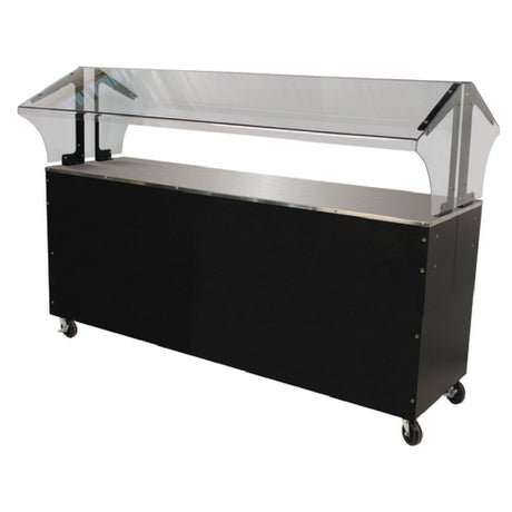 Advance Tabco B5-STU-B-SB Portable Solid Top Buffet Table 77-3/4"W X 35"D X 53"H