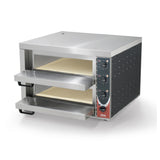 SIRMAN 30400616 - VULCANO Pizza Deck Oven, Structure In Stainless Steel, Refractory Stone Deck