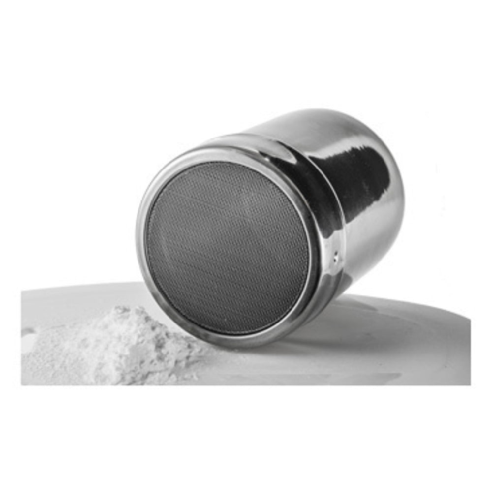 Winco 10 oz. Stainless Steel Powdered Sugar Dispenser