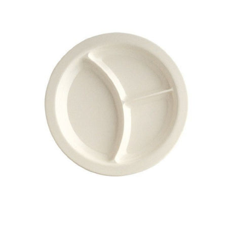 Yanco NC-512I Nu-Classic Compartment Plate 9" Dia. 3-compartments