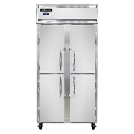 Continental Refrigerator 2RSENSSHD Slim Line Refrigerator Reach-in 36-1/4"W