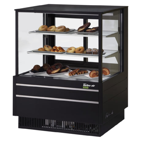 Turbo Air TCGB-36UF-DR-W Bakery Dry Case 11.8 Cu. Ft. Capacity 36-1/2"W X 33-1/8"D X 50-1/8"H