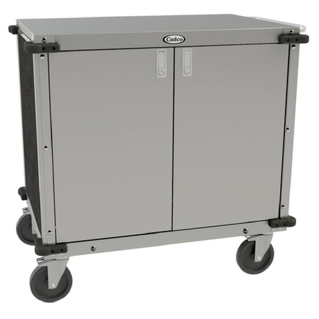 Cadco CC-LUC-L3 Locking Utility Cart Enclosed (1) Adjustable Storage Shelf