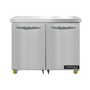 Continental Refrigerator DF36N-U Designer Line Undercounter Freezer 36"W Two-section