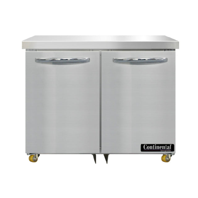 Continental Refrigerator DF36N-U Designer Line Undercounter Freezer 36"W Two-section
