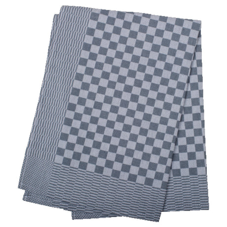 JB Prince A300 BK5 Side Towel 25-1/2"L X 17-3/4"W Checkered Pattern