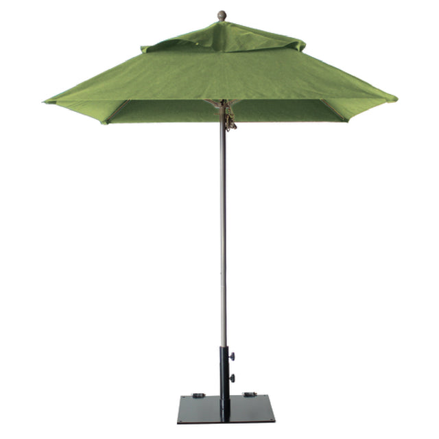 Grosfillex 98662431 Windmaster Umbrella 6-1/2 Ft. Square Top