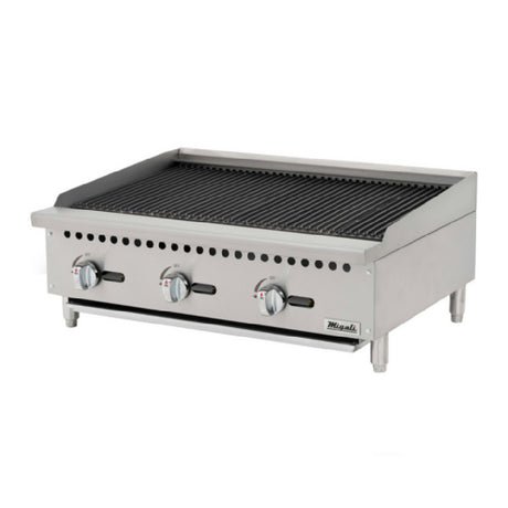 Migali Industries C-CR36 Competitor SeriesÂ® Charbroiler Countertop Natural Gas