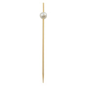 PacknWood 209BBBIJ9 - Bijou Pick, 3.5", With White Pearl