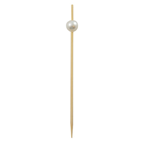 PacknWood 209BBBIJ9 - Bijou Pick, 3.5", With White Pearl