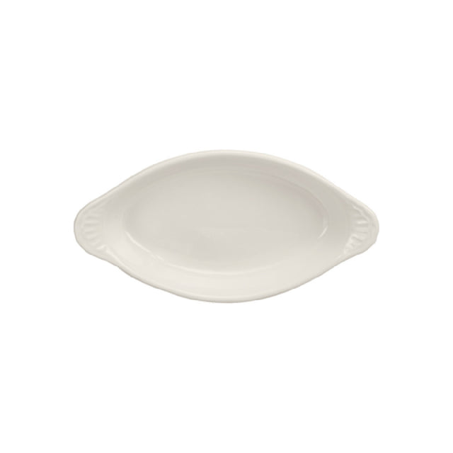 Steelite DCI629W Welsh Rarebit Dish 15 Oz. 10-1/4"L X 5-1/2"W X 1-1/2"H