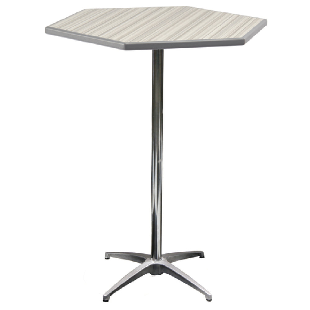 Forbes Industries REV36HXMXE#IC###-XCH42 Snap™ Portable Table Hexagonal 36" Dia. X 42"H