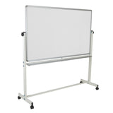 Flash Furniture YU-YCI-005-GG Hercules Series Magnetic Mobile Marker Board 64-1/4"W X 64-3/4"H