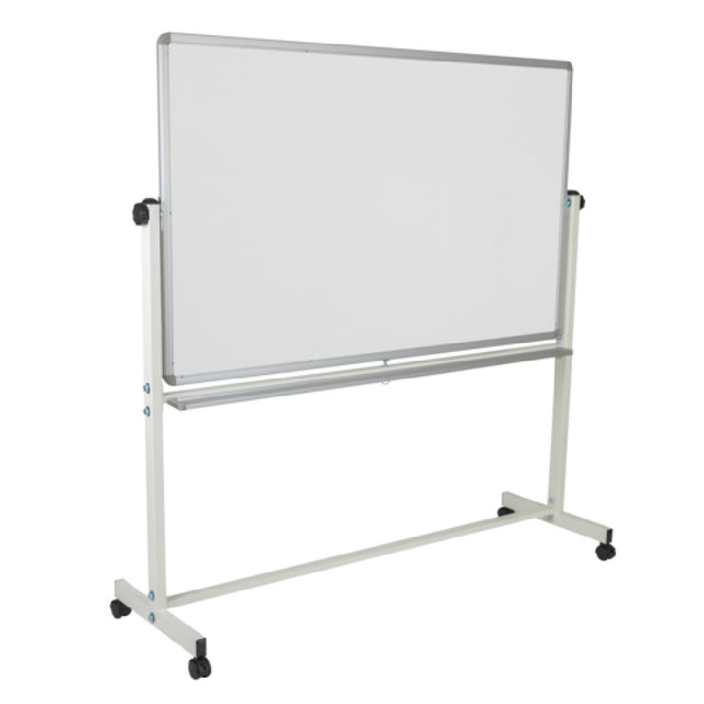 Flash Furniture YU-YCI-005-GG Hercules Series Magnetic Mobile Marker Board 64-1/4"W X 64-3/4"H