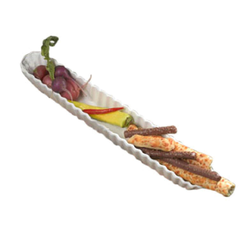 Bon Chef 9915BLKSPKLD - Condiment Server, 2-3/4" X 18" X 2", Sandstone