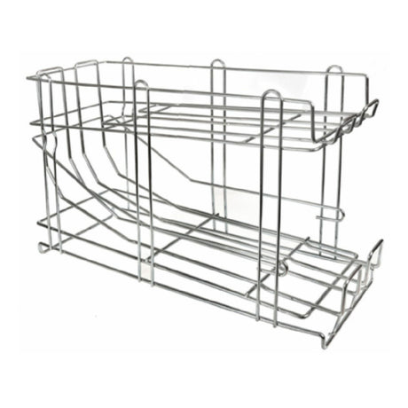 Hubert 84643 - Kratos® Wire Can Rack, 7.875"W X 24.8"D X 13.25"H, Fits #10 Or #5 Cans
