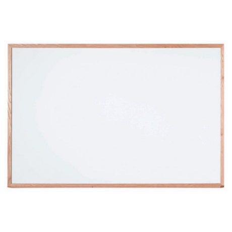 Aarco WOS4872 White Procelain Markerboard Wall Mount 72"W X 48"H